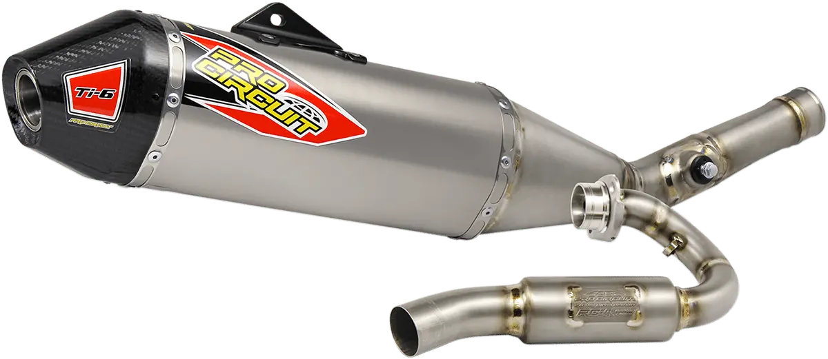 Pro Circuit Ti-6 Exhaust 0321545F For Kawasaki Kx450f 2009–2015 | Titanium System With Usfs Spark Arrestor 1