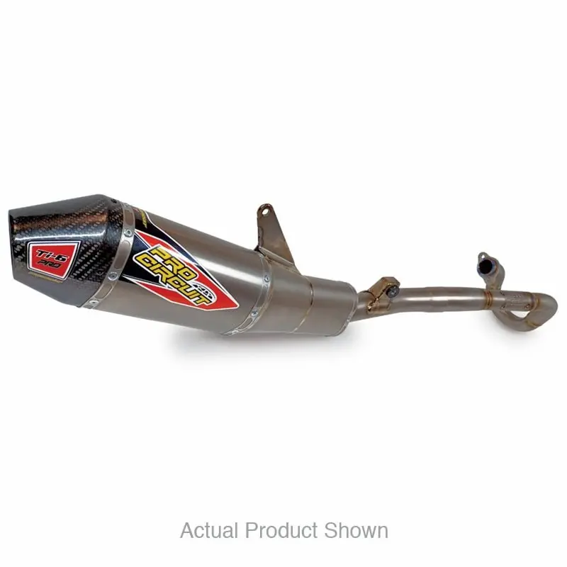 Pro Circuit Ti-6 Pro Titanium Exhaust System - 0312225Fp - 2022 Honda Crf250r, And Crf250rx 1