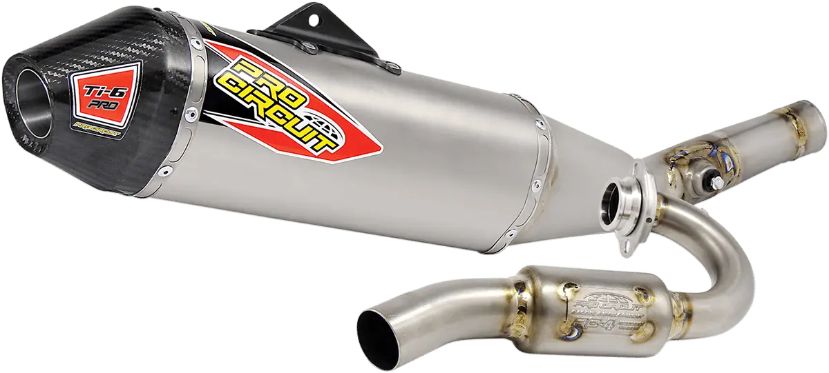 Pro Circuit Ti-6 Pro Titanium Exhaust System - Kawasaki Kx250f '09 - '16 - 0321525Fp 1