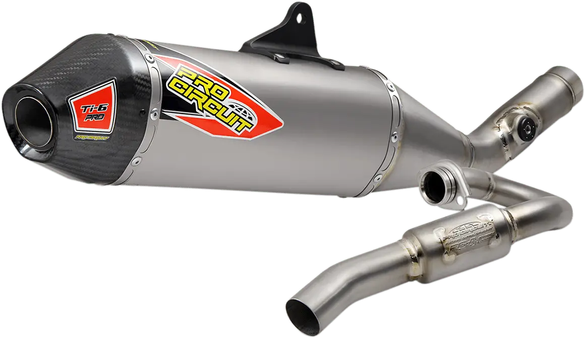 Pro Circuit Ti-6 Pro Exhaust 0341925Fp Suzuki Rm-Z250 2019-2025 Titanium Full Race System Ama Legal 1