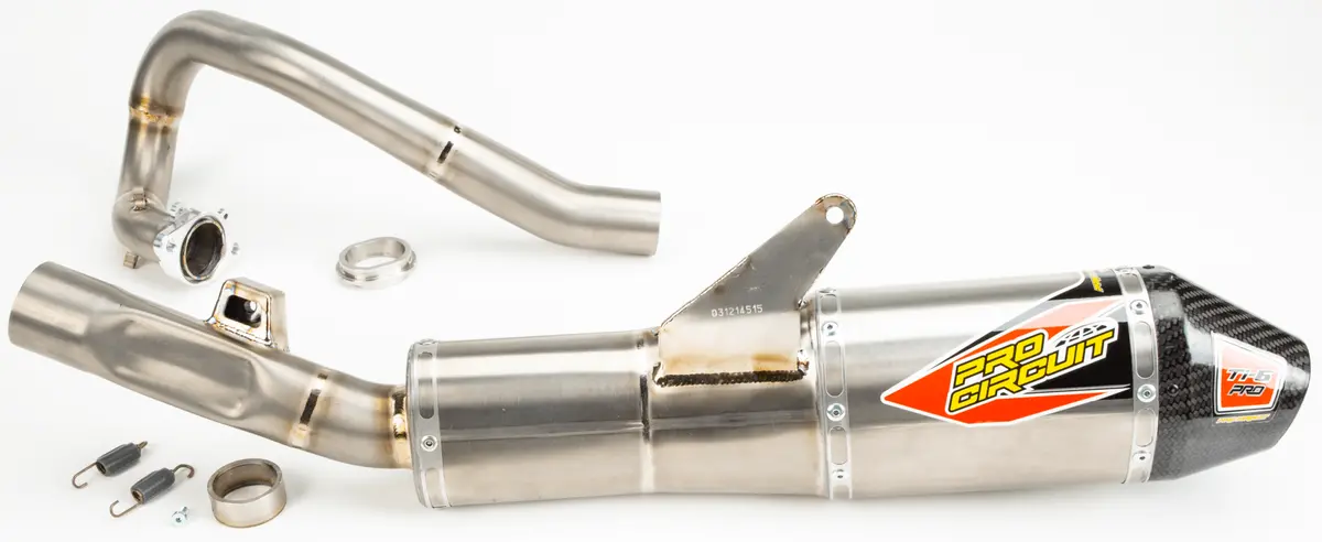 Pro Circuit Ti-6 Pro Titanium Exhaust 0312145Fp Honda Crf450r Crf450rx 2021-2025 1