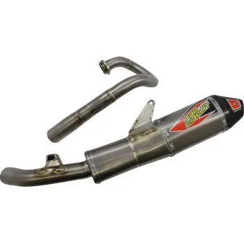 Pro Circuit Ti-6 Titanium Exhaust System - 0312225F - 2022-2024 Honda Crf250r, And Crf250rx 1