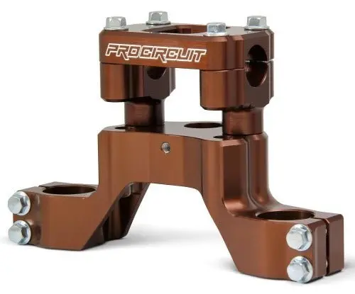 Pro Circuit Top Clamp And Bar Mount - 39220111 - 2002-2023 Kawasaki Klx110/L, 2003-2005 Suzuki Dr-Z110 1