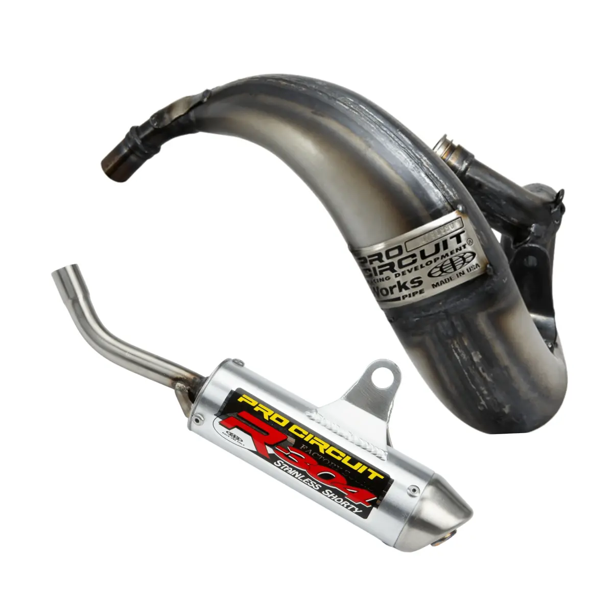 Pro Circuit Works Pipe & R-304 Silencer Kit Ktm 50 Sx, Husqvarna Tc 50 - 2024-2025 1