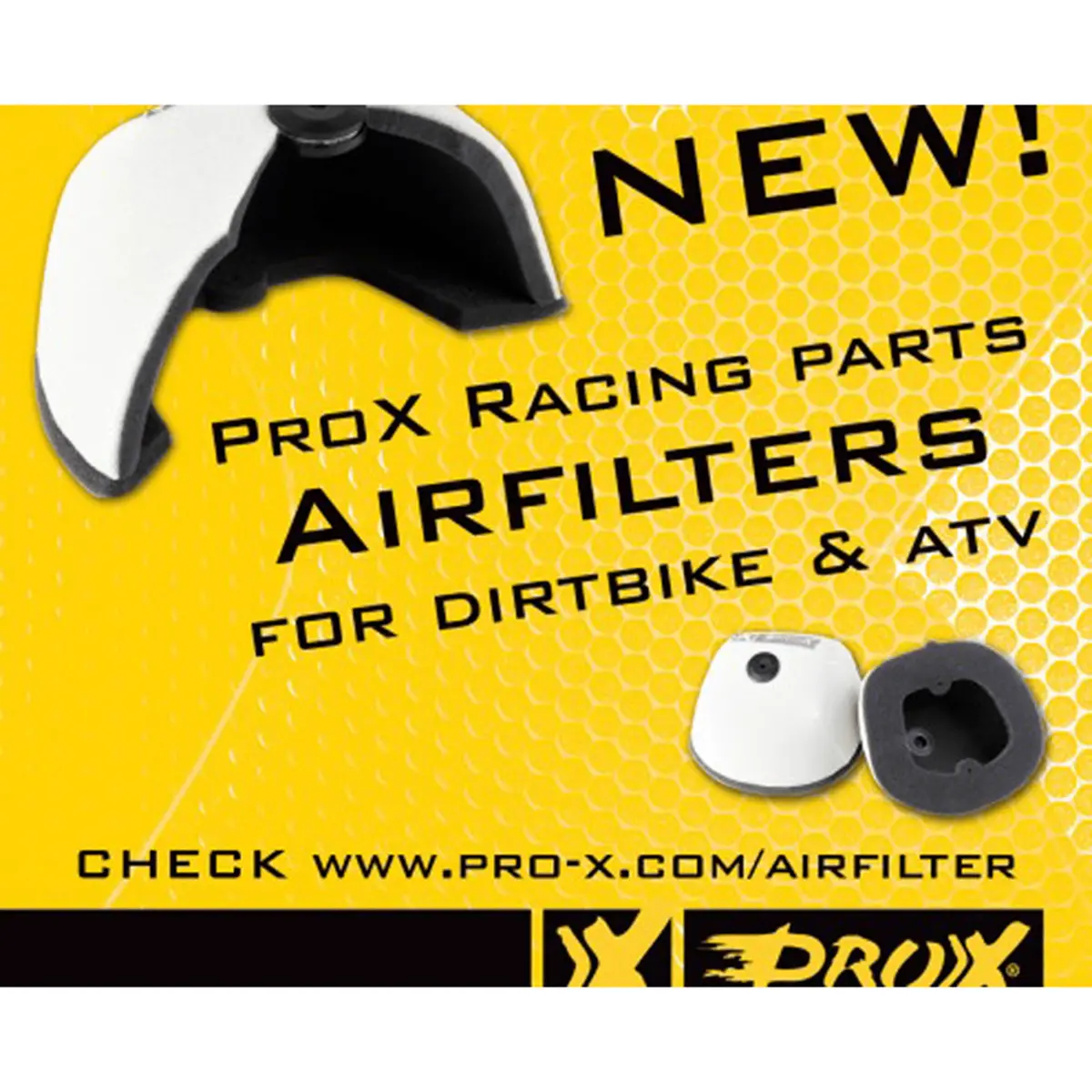 Pro-X Foam Air Filter 1997-2022 Yamaha Yz125 - 52.22097 1