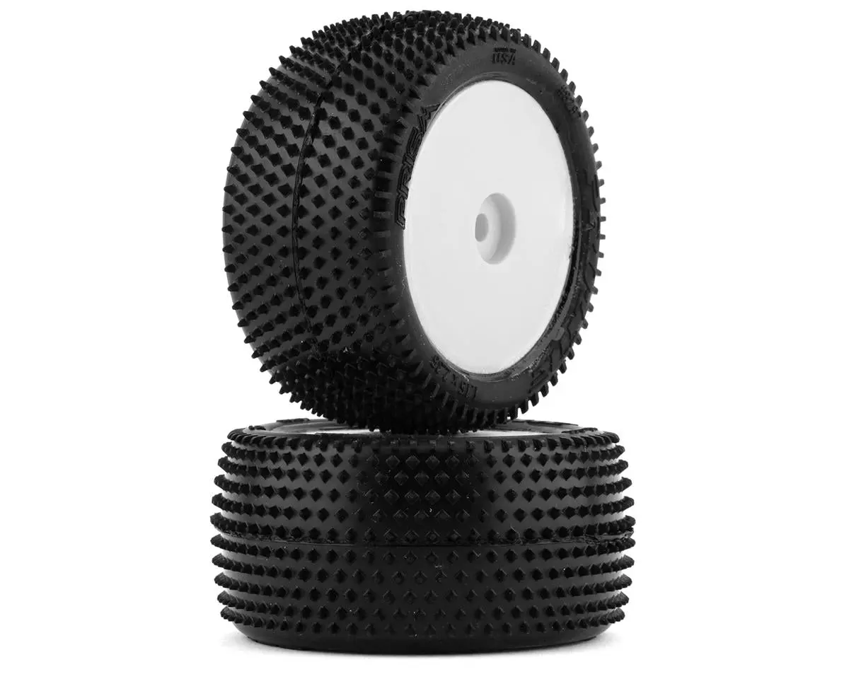 Pro-Line Mini-B Rear Pre-Mounted Prism Carpet Tire (White) (2) (Z3) 1