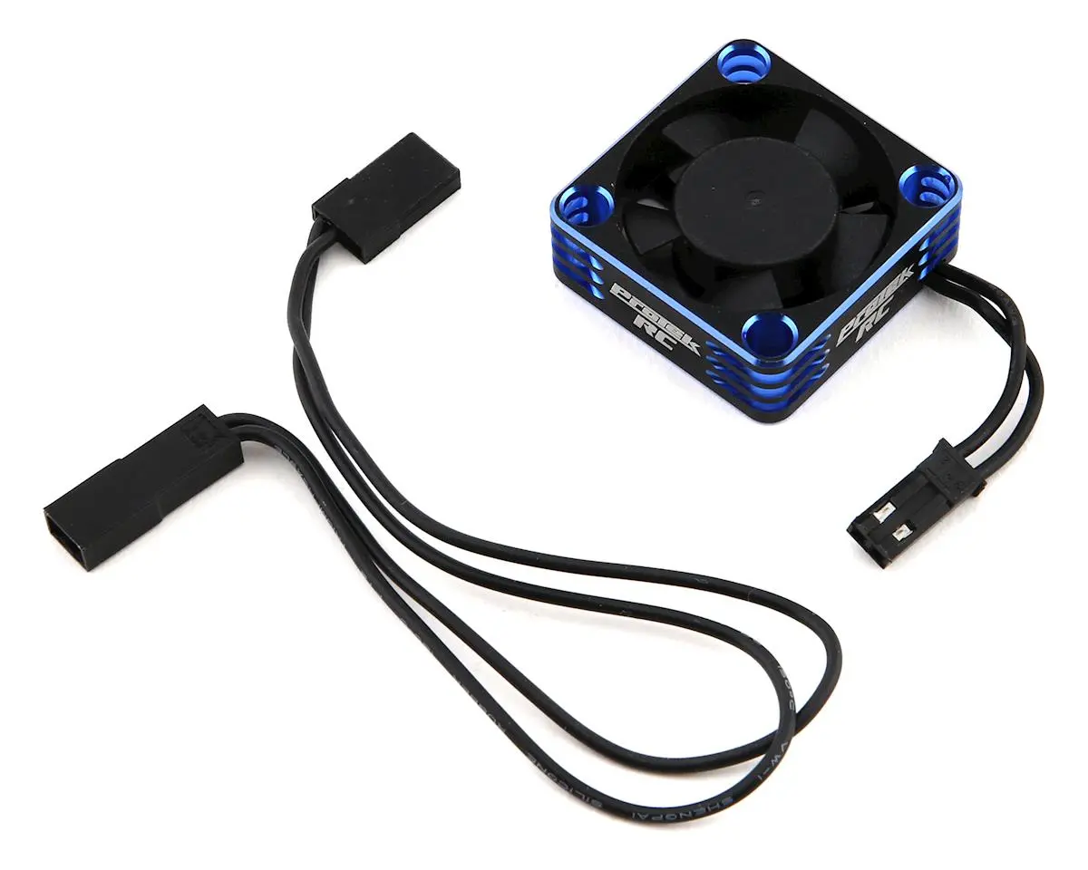 Protek Rc 30X30x10mm Aluminum High Speed Hv Cooling Fan (Blue/Black) - Ptk-2112 1