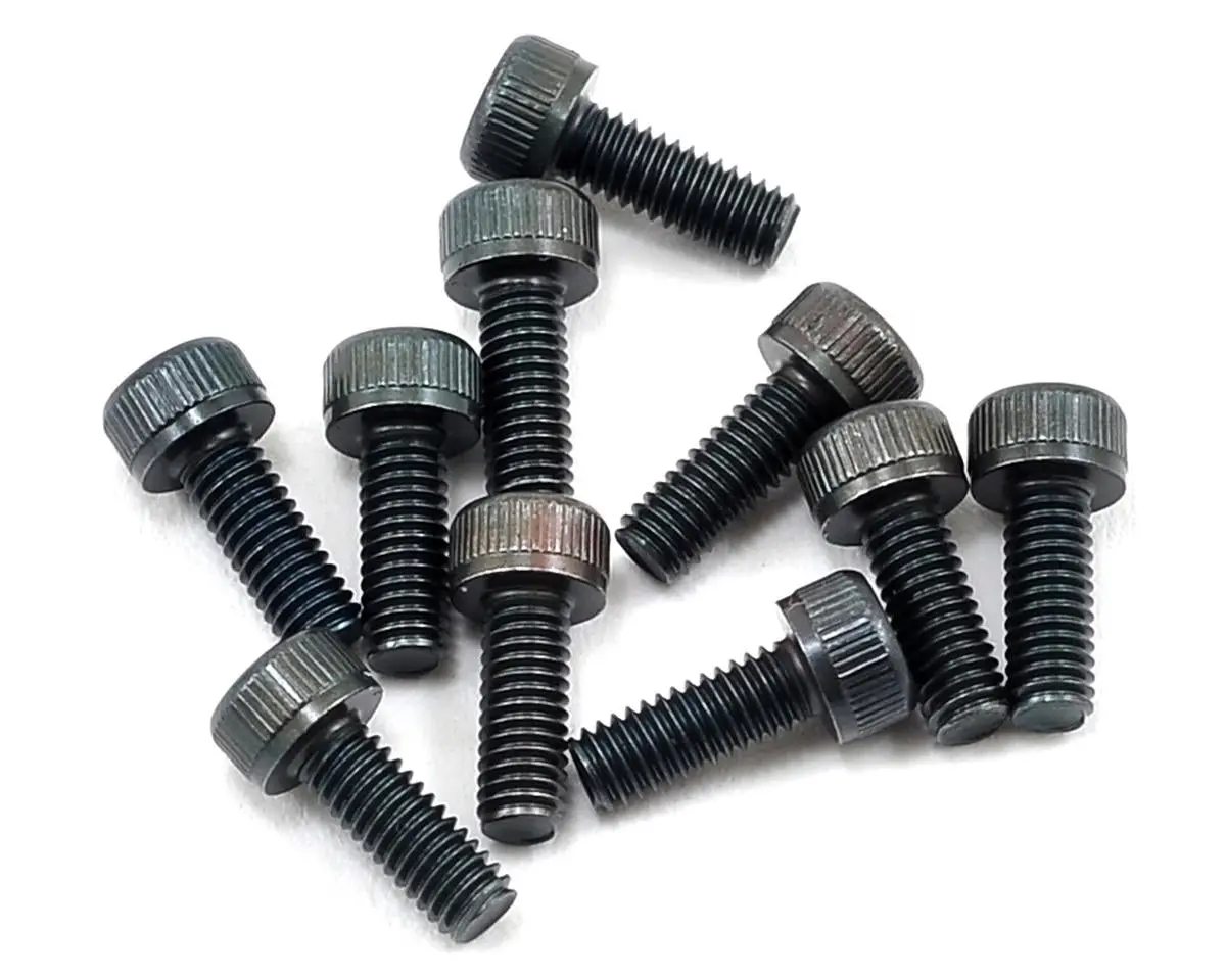 Protek Rc 2.6X7mm Samurai Rm.1, Rm, S03 & R03 Rear Back Plate Screw (10) - Ptk-2515 1