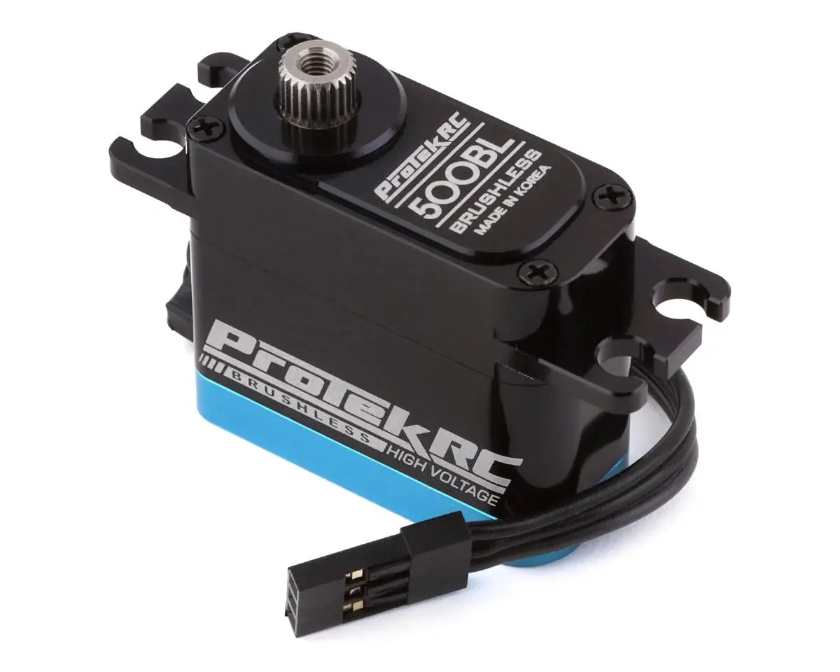 Protek Rc 500Bl "Black Label" 1/12 High Torque Brushless Mini Servo (High Voltage/Metal Case) 1