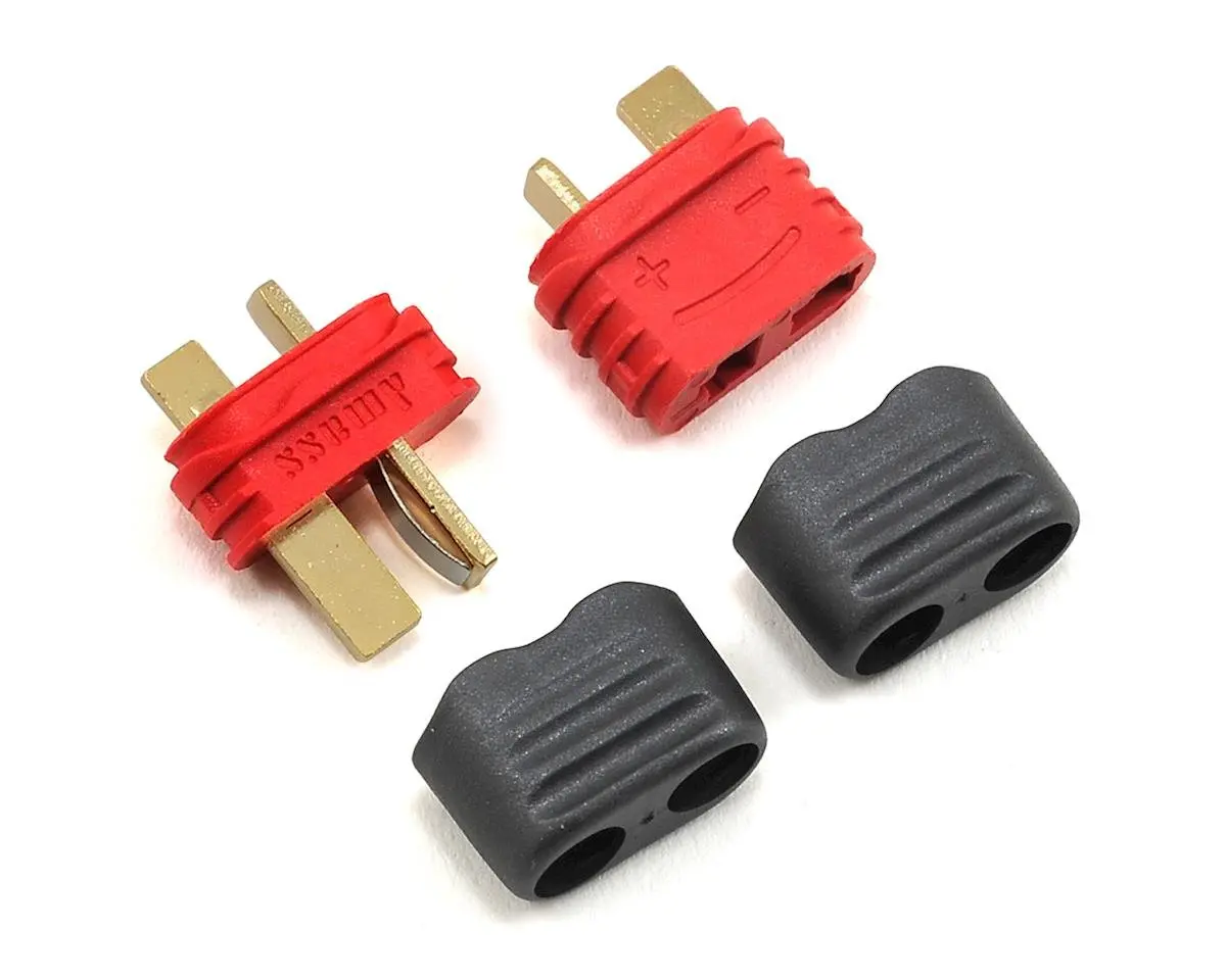 Protek Rc Sheathed T-Style Plug (1 Male/1 Female) - Ptk-5041 3