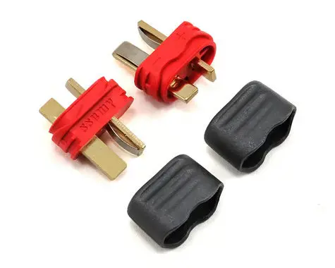 Protek Rc Sheathed T-Style Plug (2 Male) 1