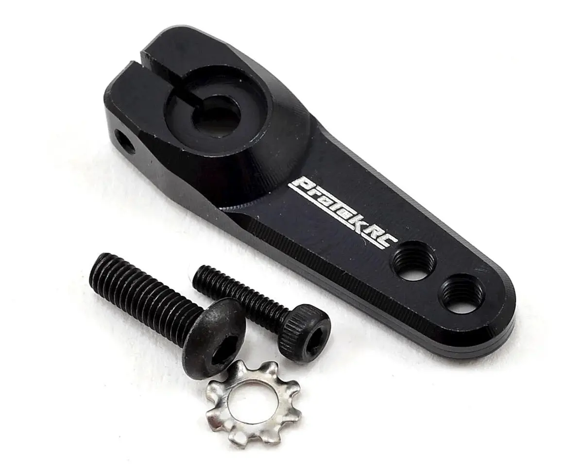 Protek Rc Aluminum Clamping Servo Horn (Black) (25T-Protek) - Ptk-7819-Bk 1