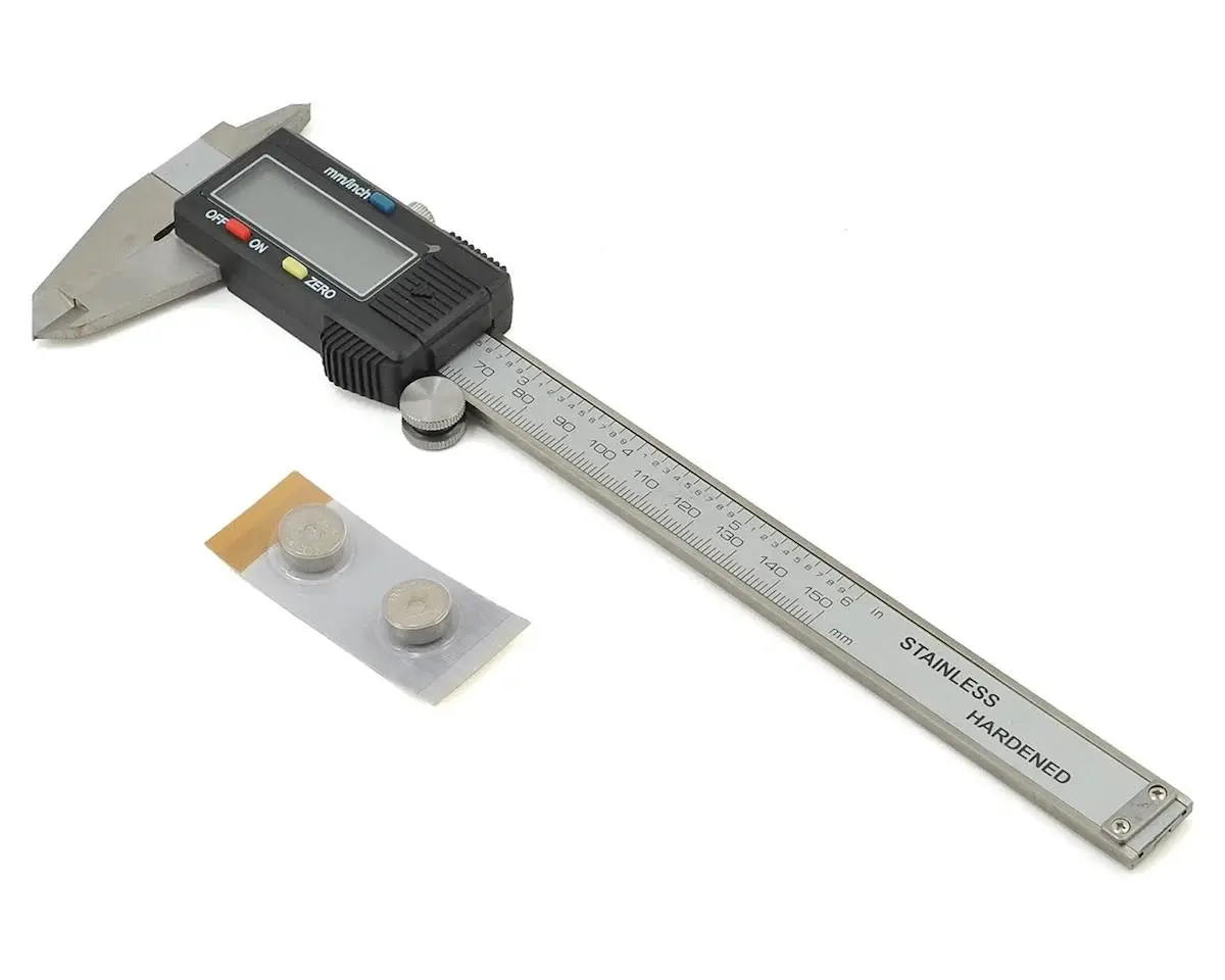 Protek Rc 6" Digital Caliper W/Lcd Display & Hard Case - Ptk-8290 1