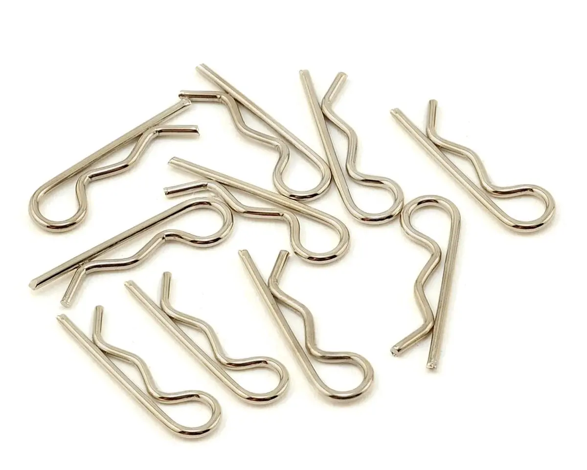 Protek R/C Ptk-8701 Rc Small Body Clip (10) (1/12 Scale) 2