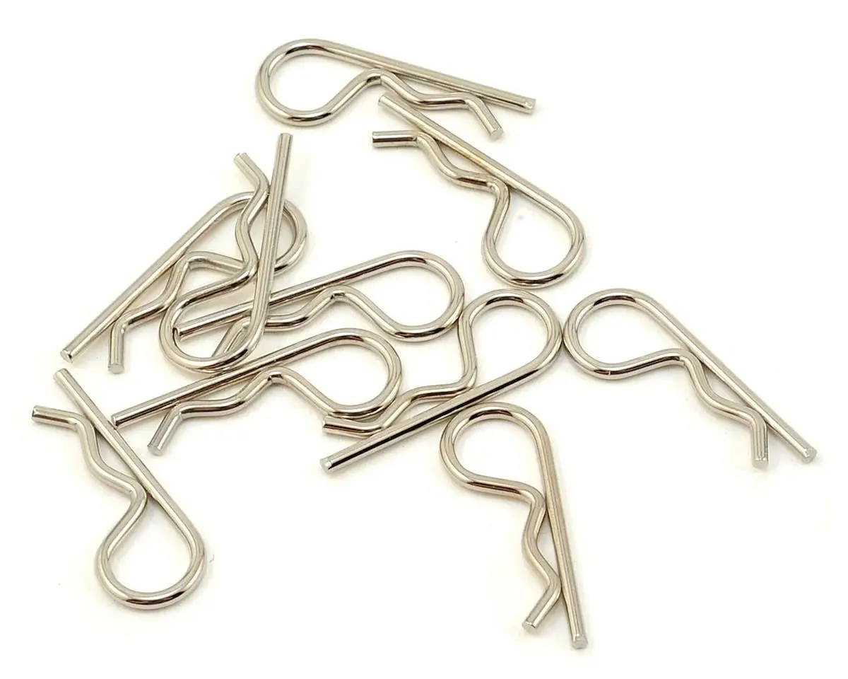 Protek Rc Standard Body Clip (10) (1/10 Scale) - Ptk-8702 1