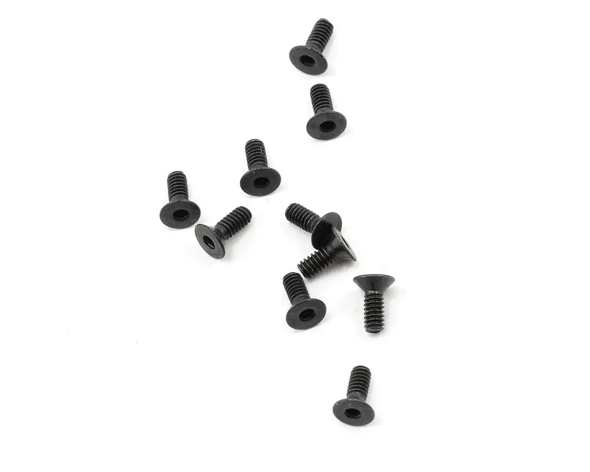 Protek Rc 2X5mm "High Strength" Flat Head Screws (10) - Ptk-H-2000 1