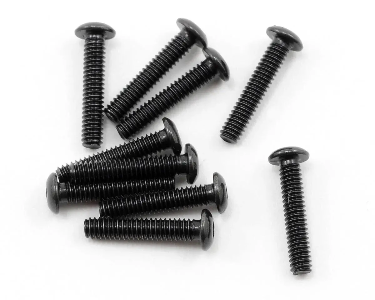 Protek Rc 2X10mm "High Strength" Button Head Screws (10) - Ptk-H-3003 1
