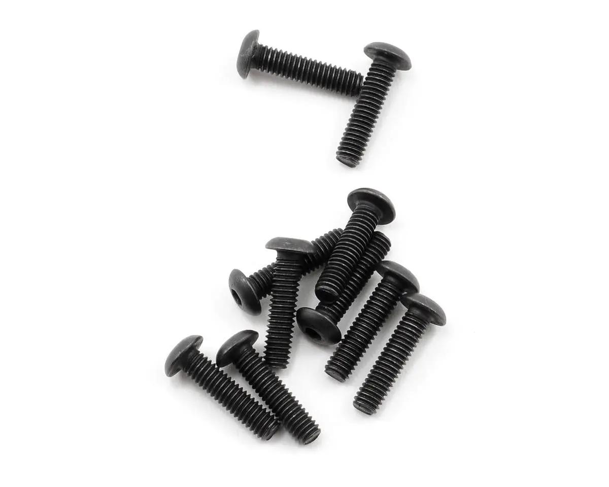 Protek Rc 2.5X10mm "High Strength" Button Head Screws (10) - Ptk-H-3104 1