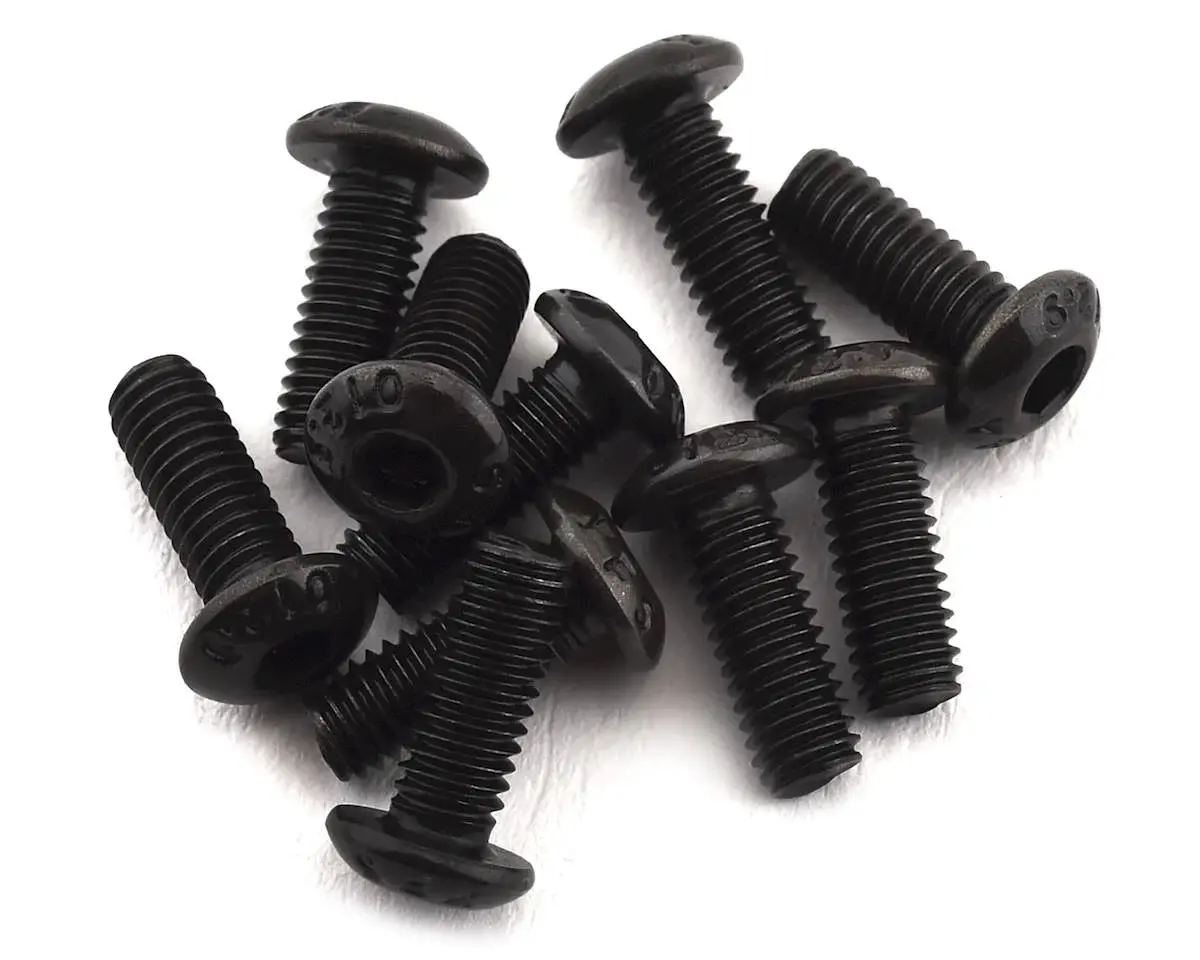 Protek Rc 3X8mm "High Strength" Button Head Screws (10) - Ptk-H-3202 1