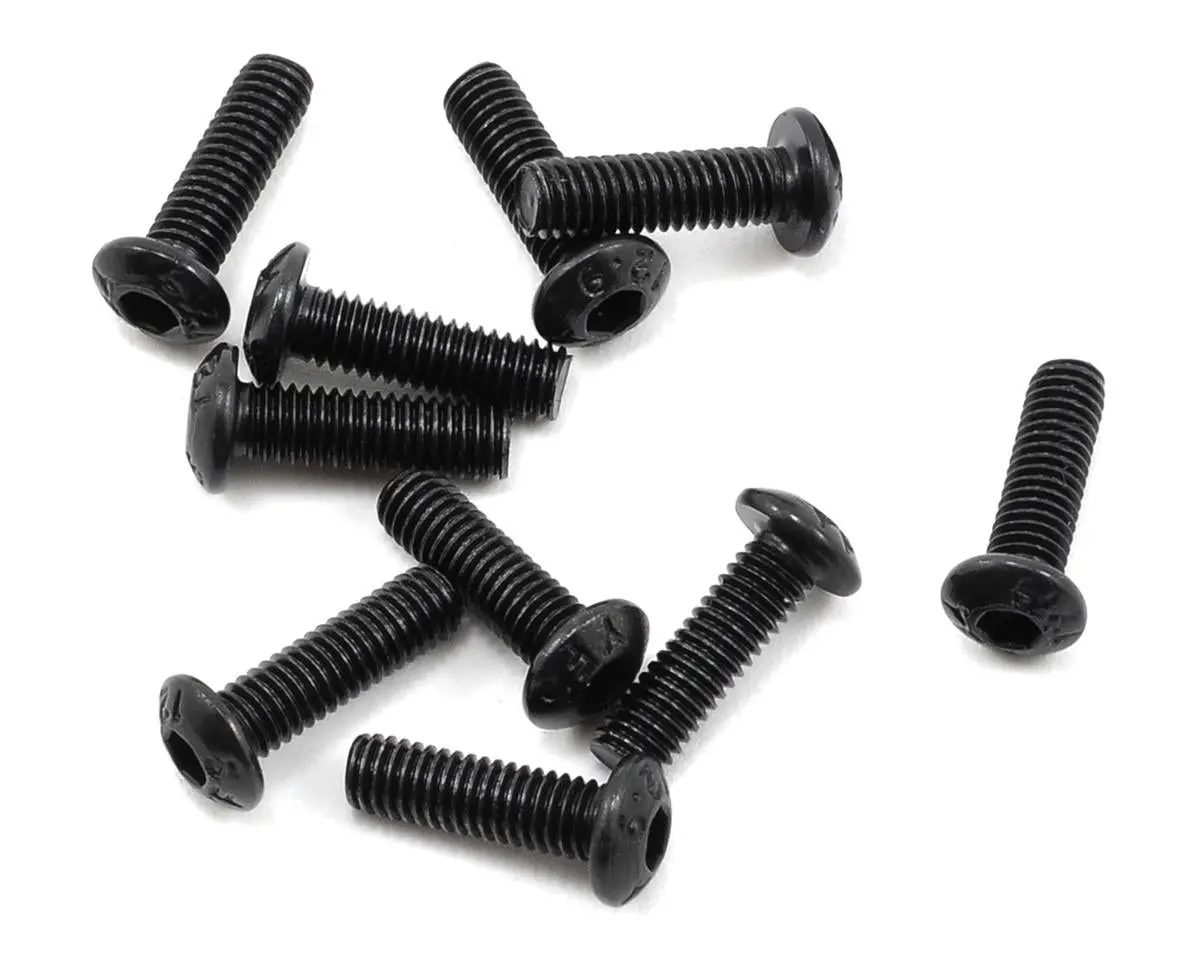 Protek Rc 3X10mm "High Strength" Button Head Screws (10) - Ptk-H-3203 1
