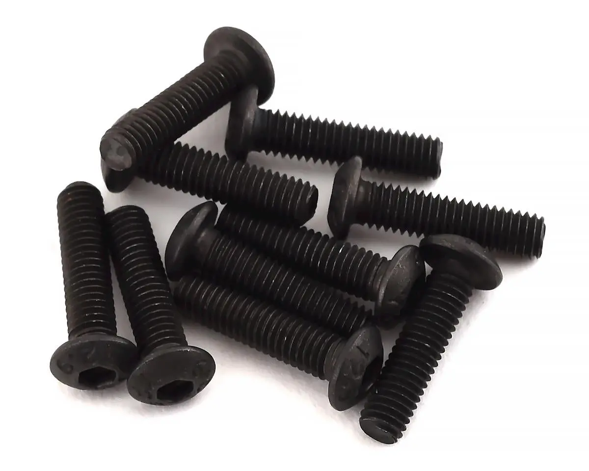 Protek Rc 3X12mm "High Strength" Button Head Screws (10) - Ptk-H-3204 1