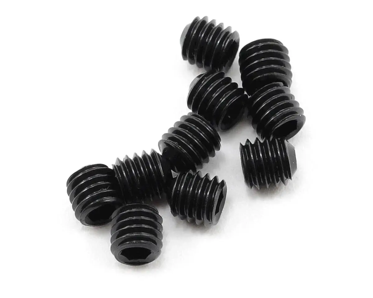 Protek Rc 3X3mm "High Strength" Cup Style Set Screws (10) - Ptk-H-4000 1