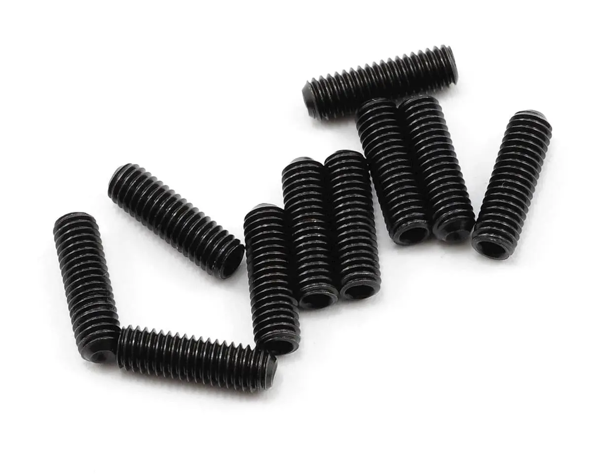 Protek Rc 3X10mm "High Strength" Cup Style Set Screws (10) - Ptk-H-4005 1