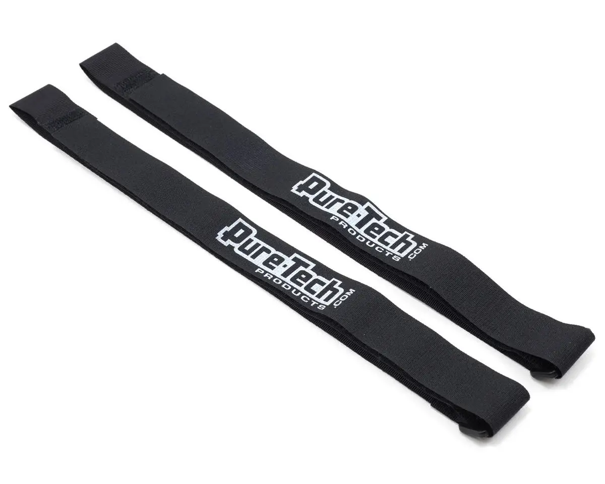 Pure-Tech 10" Xtreme Battery Strap Lg (Black) (2) - Pur310-Bk 1