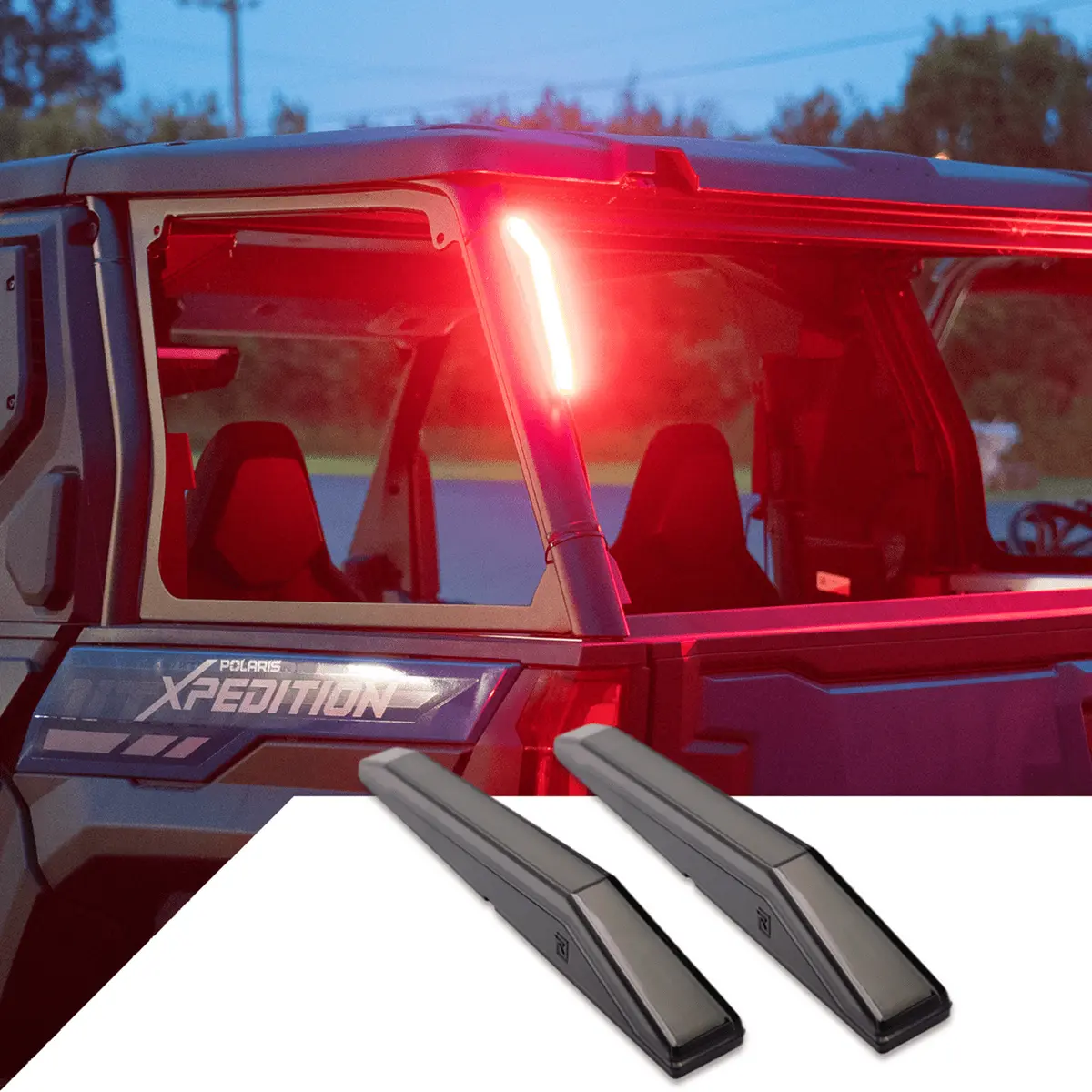 Ravek 64-903 Red Taillight Running Light Kit Fits 2024 Polaris Xpedition Models 2