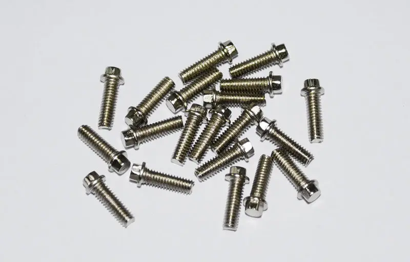 Rc4wd Miniature Scale Hex Bolts (M2.5 X 8Mm) (Silver) 1