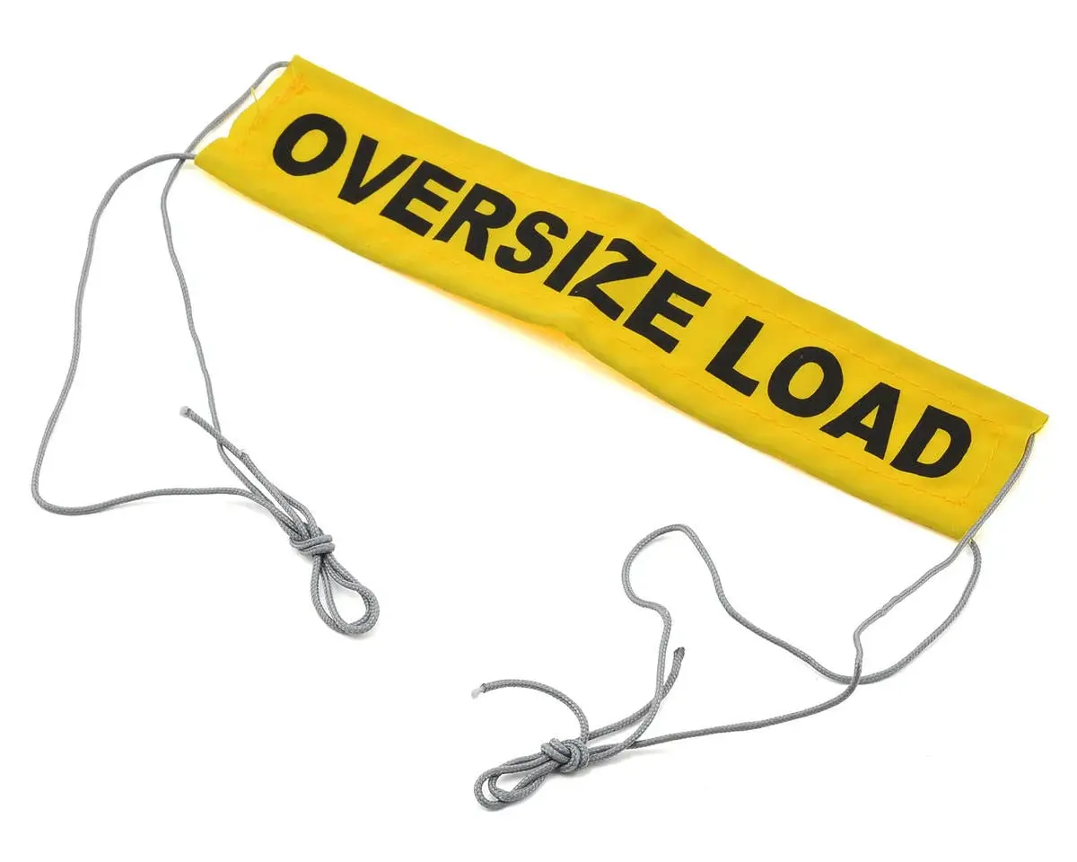 Rc4wd Oversize Load Flag W/Ropes 1
