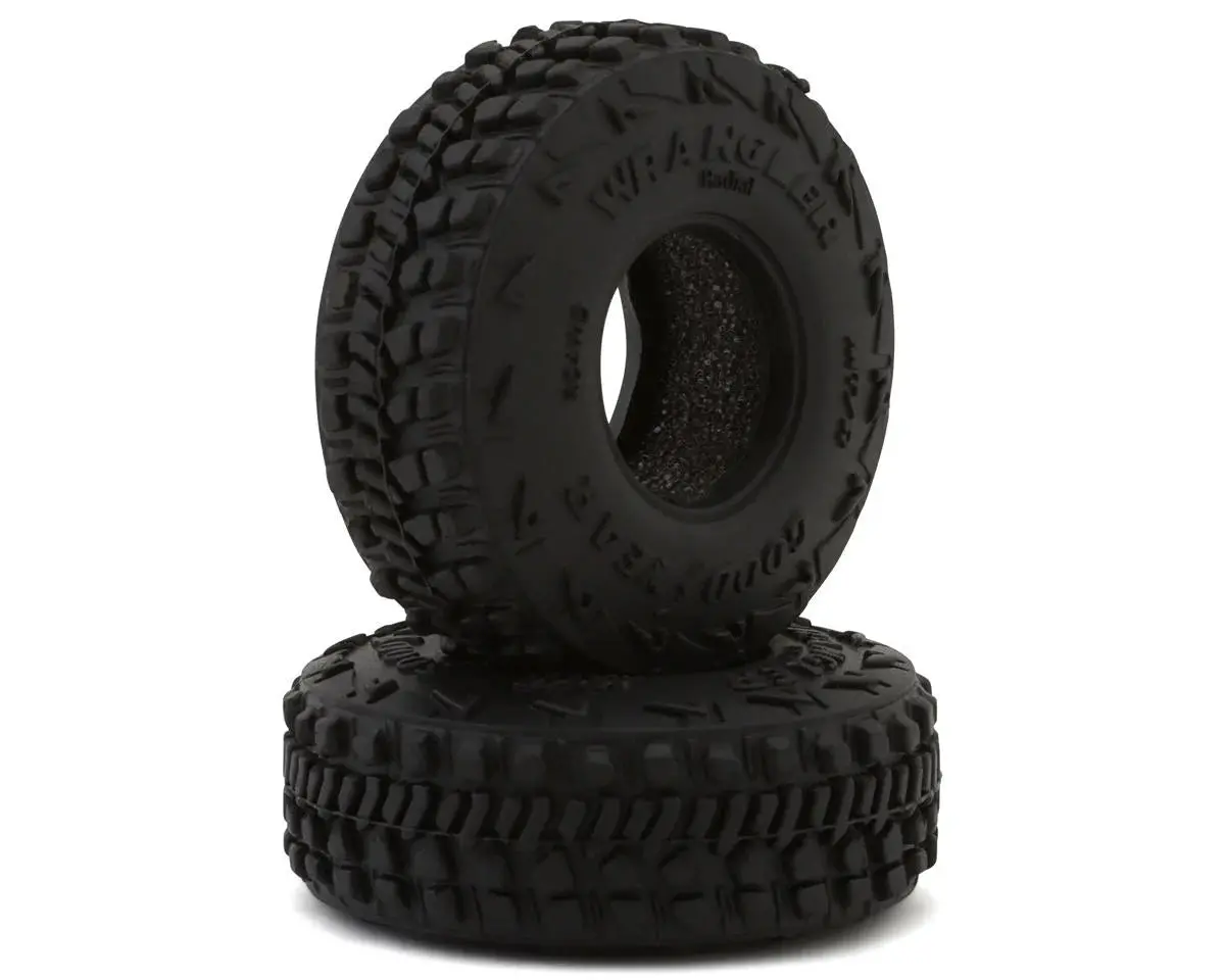 Rc4wd Goodyear® Wrangler Mt/R® 0.7" Micro 1/24 Rock Crawler Tires (2) (X2s3) (43Mm Od) W/Foam Inserts 1
