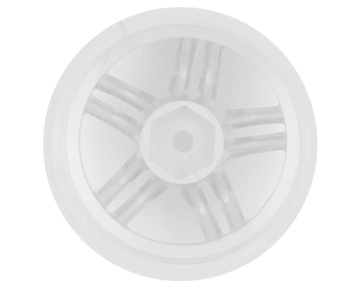 Rc Art Evolve 33-R 5-Split Spoke Drift Wheels (White) (2) (6Mm Offset) W/12Mm Hex - Rca-Art-4506Wh 2