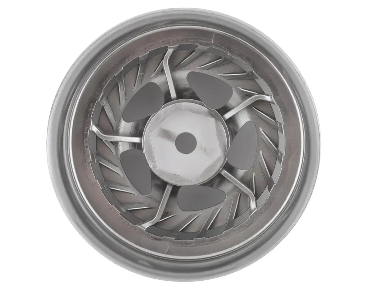 Rc Art Ssr Formula Aero Spoke Drift Wheels (Chrome Silver) (2) (Deep Face 8Mm Offset) W/12Mm Hex - Rca-Art-Ww-0208Cs 2