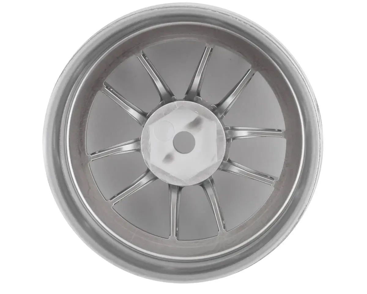 Rc Art Ssr Reiner Type 10S 5-Split Spoke Drift Wheels (Matte Silver) (2) (6Mm Offset) W/12Mm Hex - Rca-Art-Ww-0306Ms 1