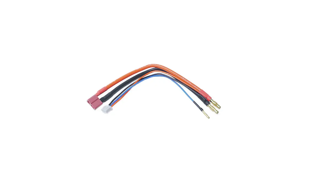 Racers Edge 1626 - Battery Adapter: Female Deans To 4Mm Bullets W/ 2S Xh Balance Plug (150Mm Wire) 1
