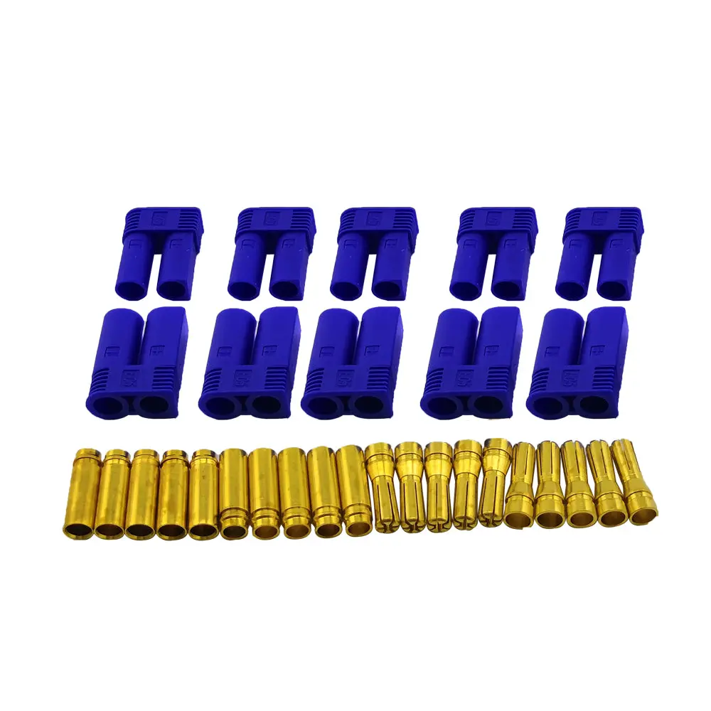 Racers Edge Ec5 Male And Female Plugs (5 Pair) 1