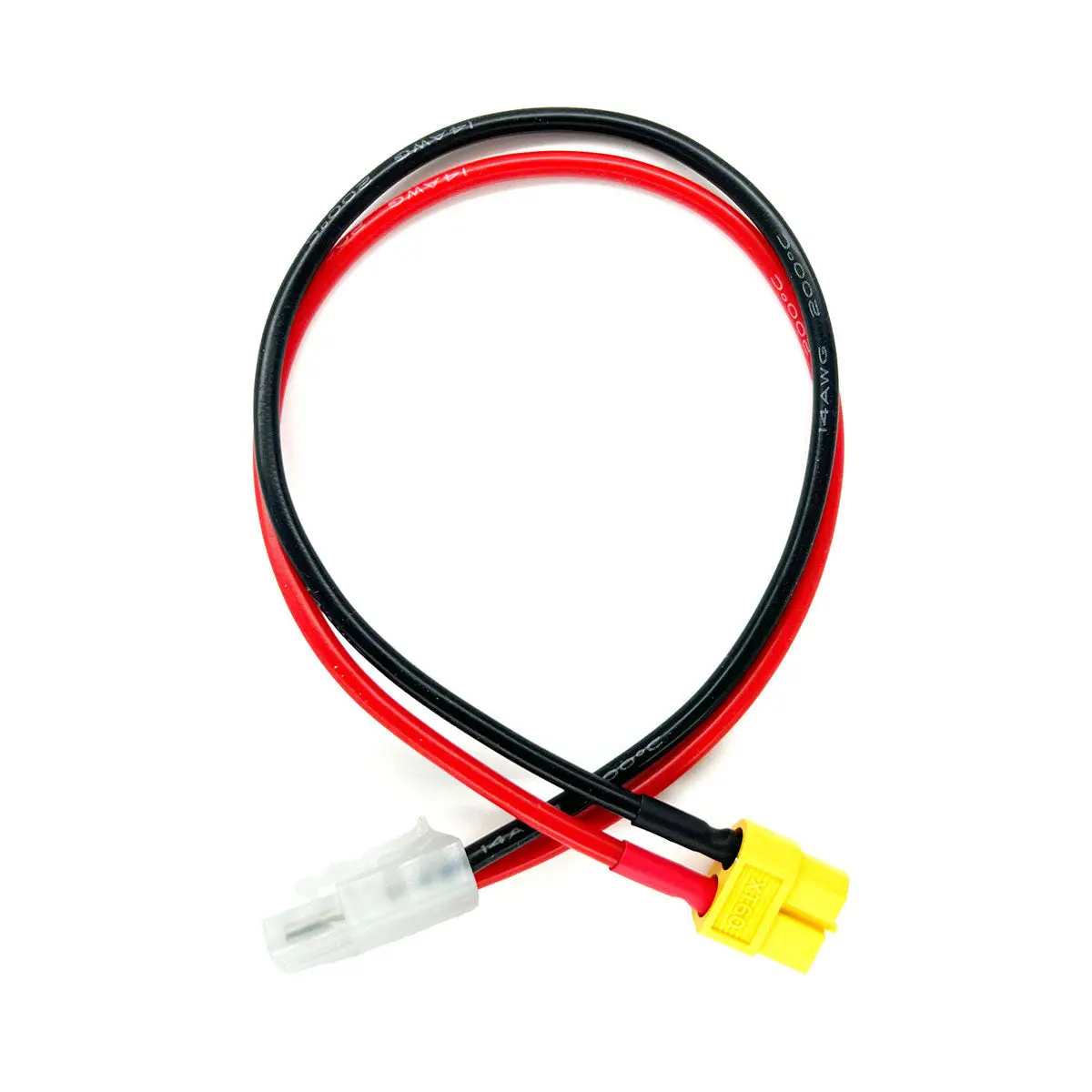 Racers Edge 1684 - Charge Adapter: Male Tamiya To Female Xt60, 300Mm Wire 1