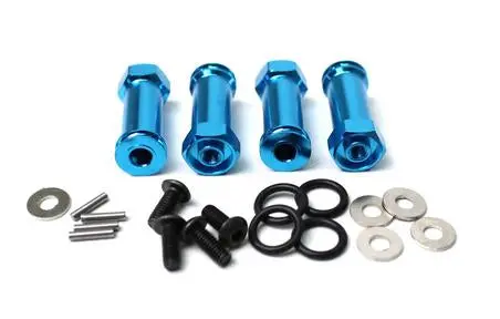 Racers Edge - Slash 4Wd Aluminum Widening Kit -Blue 1