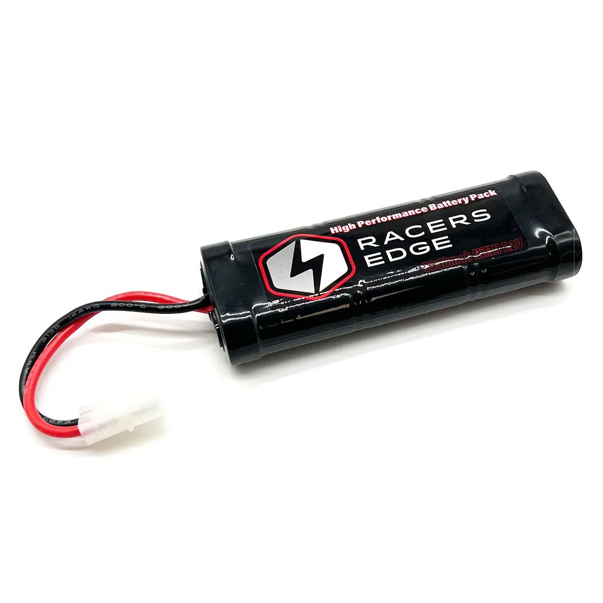 Racers Edge 3000Mah 7.2V 6-Cell Nimh Flat Battery Pack W/ Tamiya Plug 1