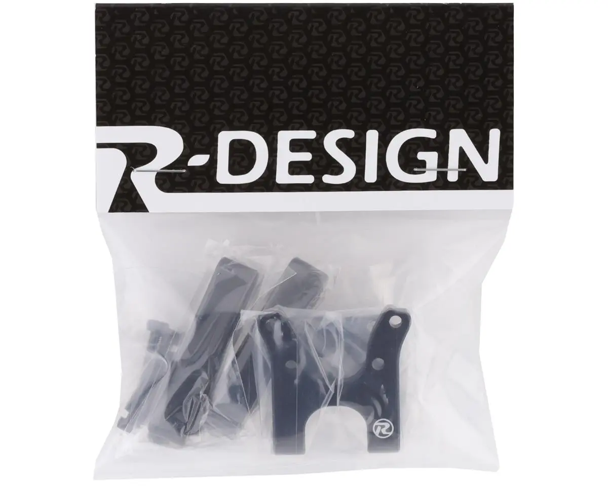 R-Design B6.1/B6.2/B6.3 Wheelie Bar Mount V3 (Black) 2