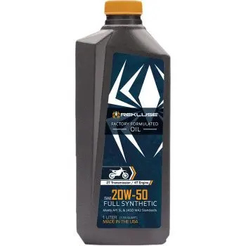 Rekluse - Rms-1099002 - 20W-50 - Factory Formulated 2T Trans Oil, 4T Engine Oil 1