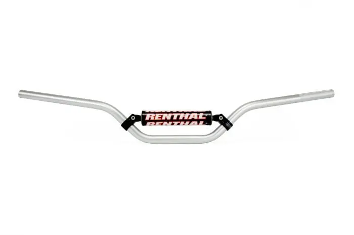 Renthal - 735-01-Si-04-254 - 7/8" Off-Road Handlebar - 735 - 5-1/5" Trials - Silver 1
