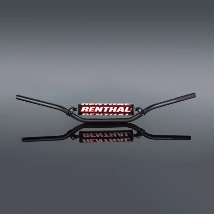 Renthal - 764-01-Bk-01-185 - 7/8" Off-Road Handlebar - 764 - Jimmy Button - Black 1