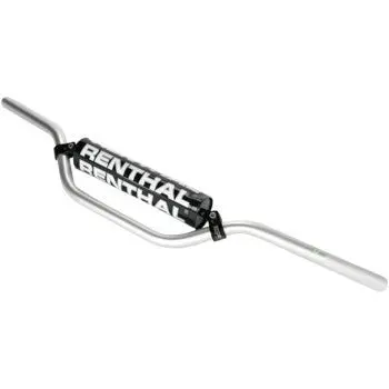 Renthal Handlebar - 7/8" - 764-01-Si-01-185 - Moto/Mx/Enduro/Jimmy Button - Silver 1