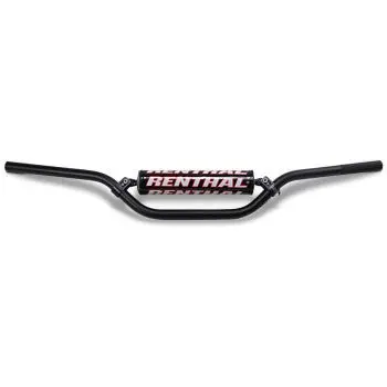 Renthal Handlebar - 809 - Rc/Enduro/Mx/Moto/High - 7/8" Bars Silver, Black, And Purple 2