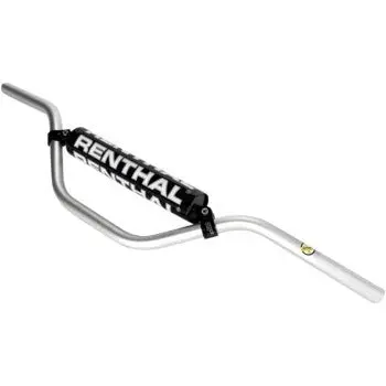 Renthal Handlebar High/Mini/Mx - 757 Mini High - Silver - 7/8" Bars 1
