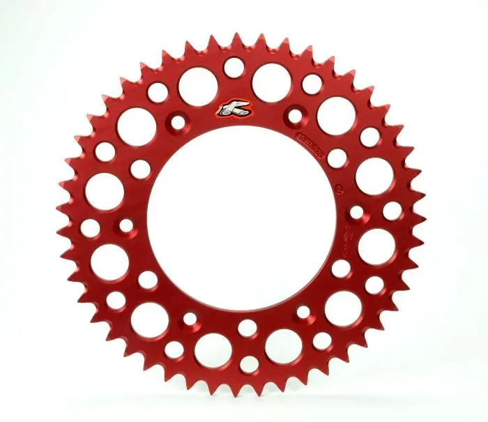 Renthal Ultralight  Rear Ultralight Sprocket 55T Red - 189U-420-55Grrd 1