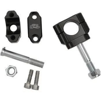 Renthal Rubber-Mounted Handlebar Clamp Bar Mount - Cl002 - 1-1/8" - 0 Mm Offset 1