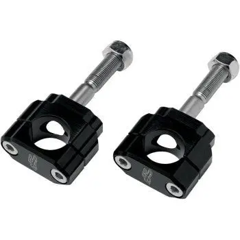 Renthal Rubber-Mounted Handlebar Clamp Bar Mount - Cl018 - 1-1/8" - 5 Mm Offset 1